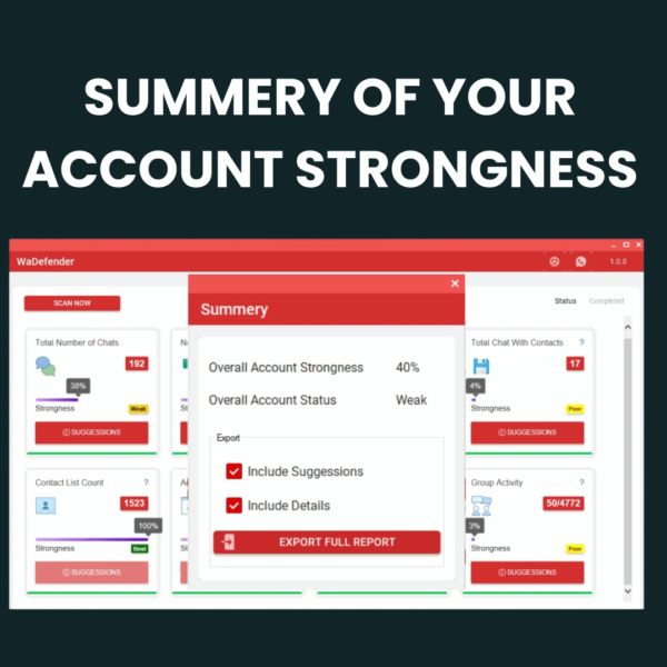 WaDefender – WhatsApp Strength Checker (100% Safe) - Image 4